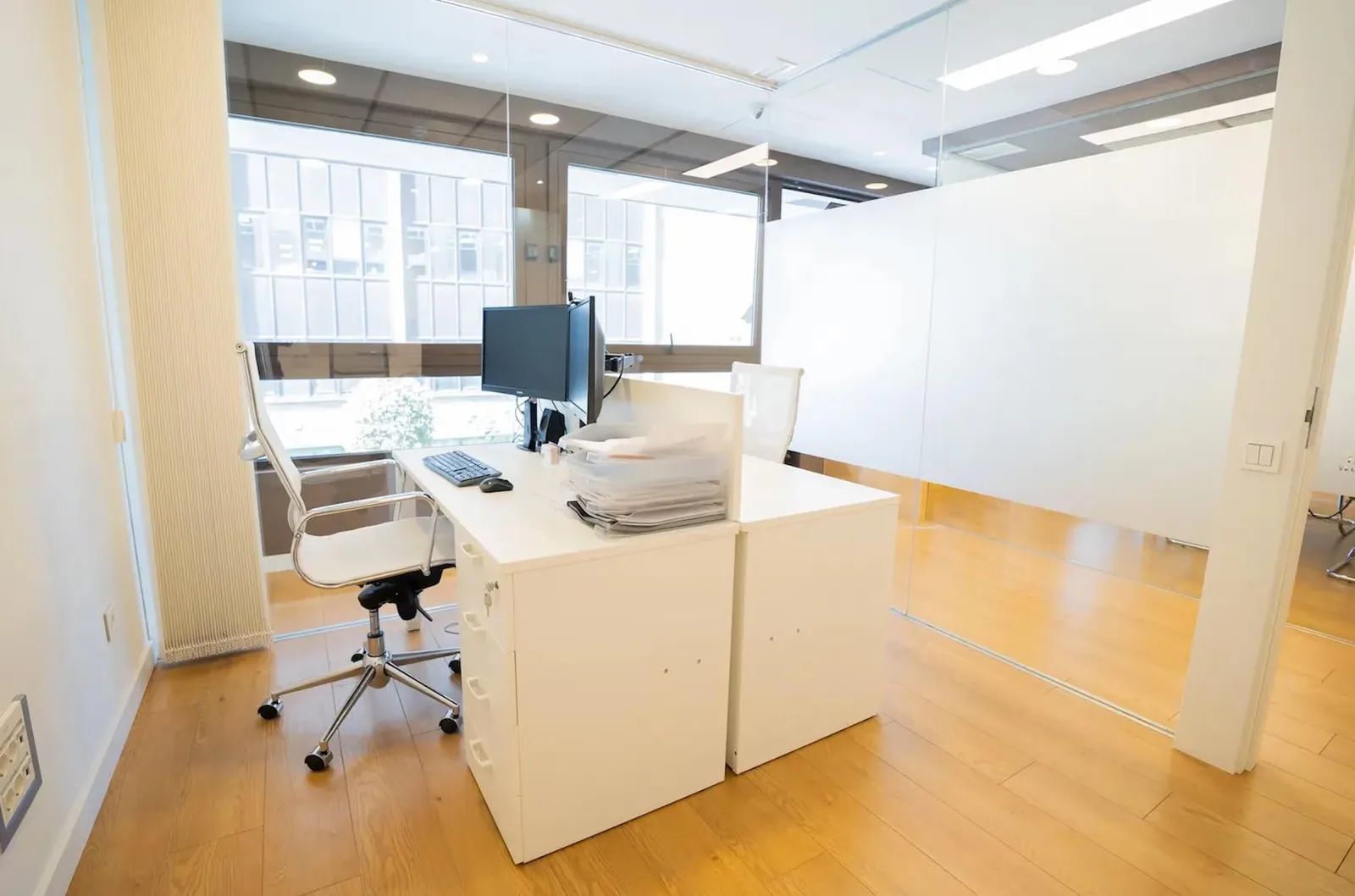 Flexion Working, Despacho privado con 2 puestos, Gijon