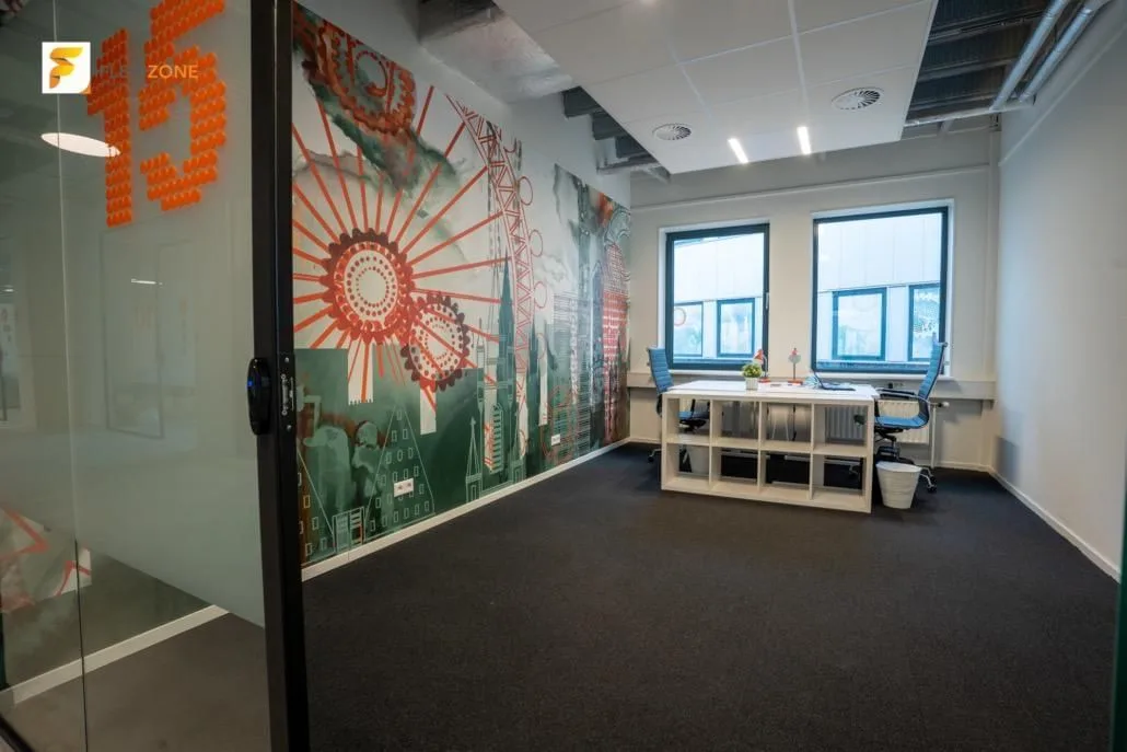 Flexizone Den Haag, Private office, 2 desks, The Hague