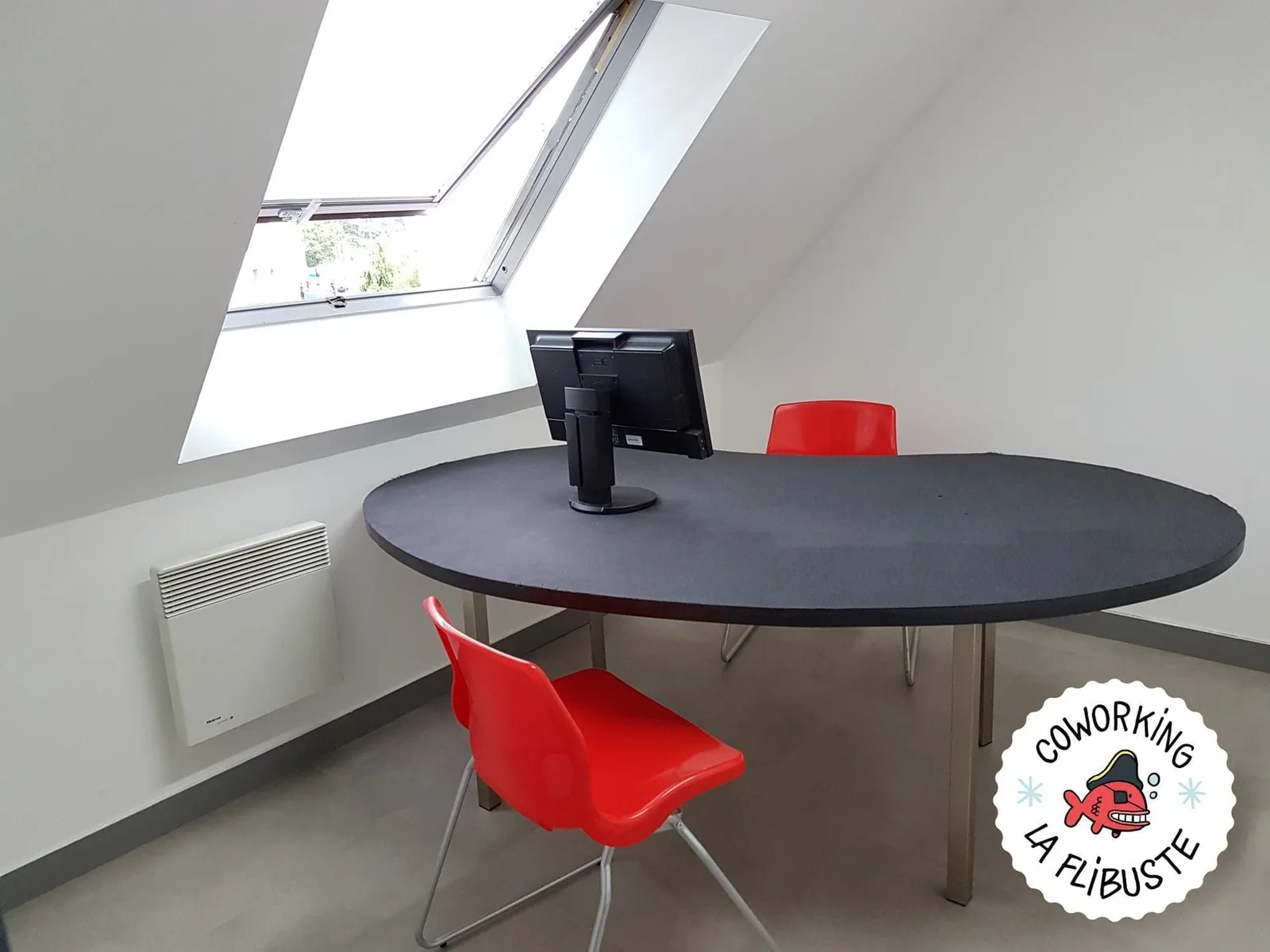 La Flibuste, Privatbüro mit 2 Arbeitsplätzen, Nantes
