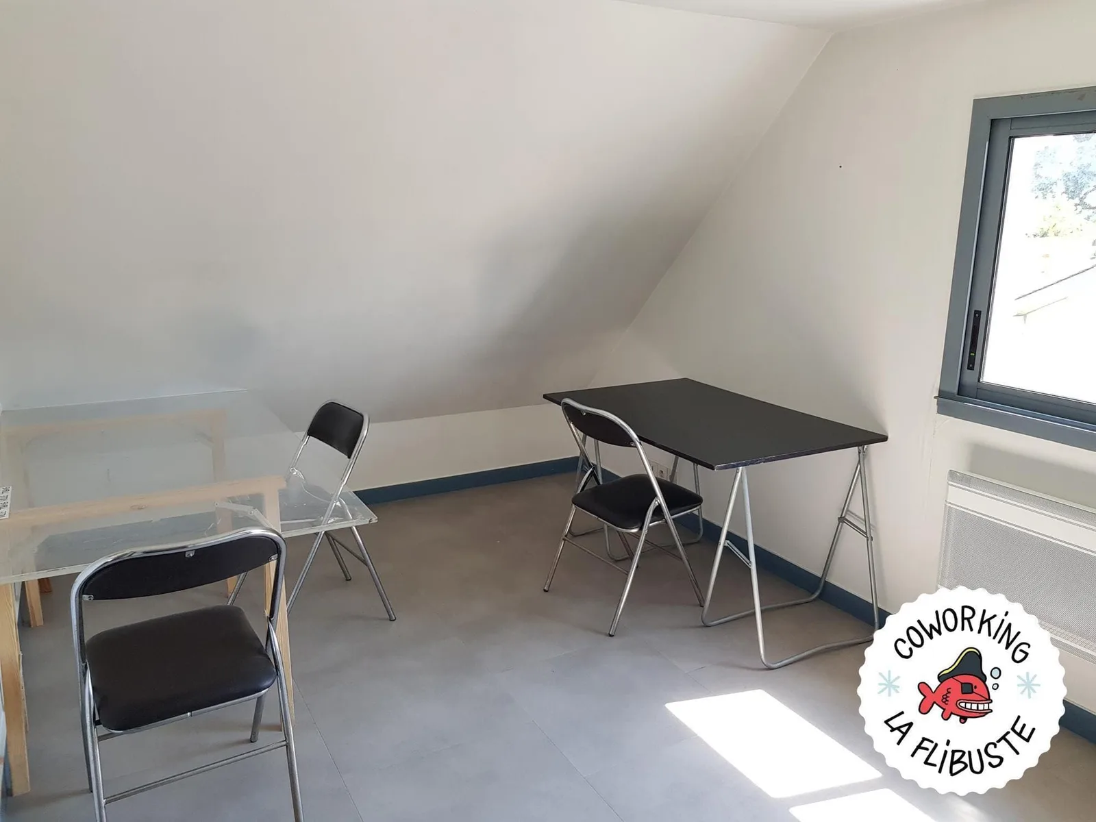 La Flibuste, Privatbüro mit 4 Arbeitsplätzen, Nantes