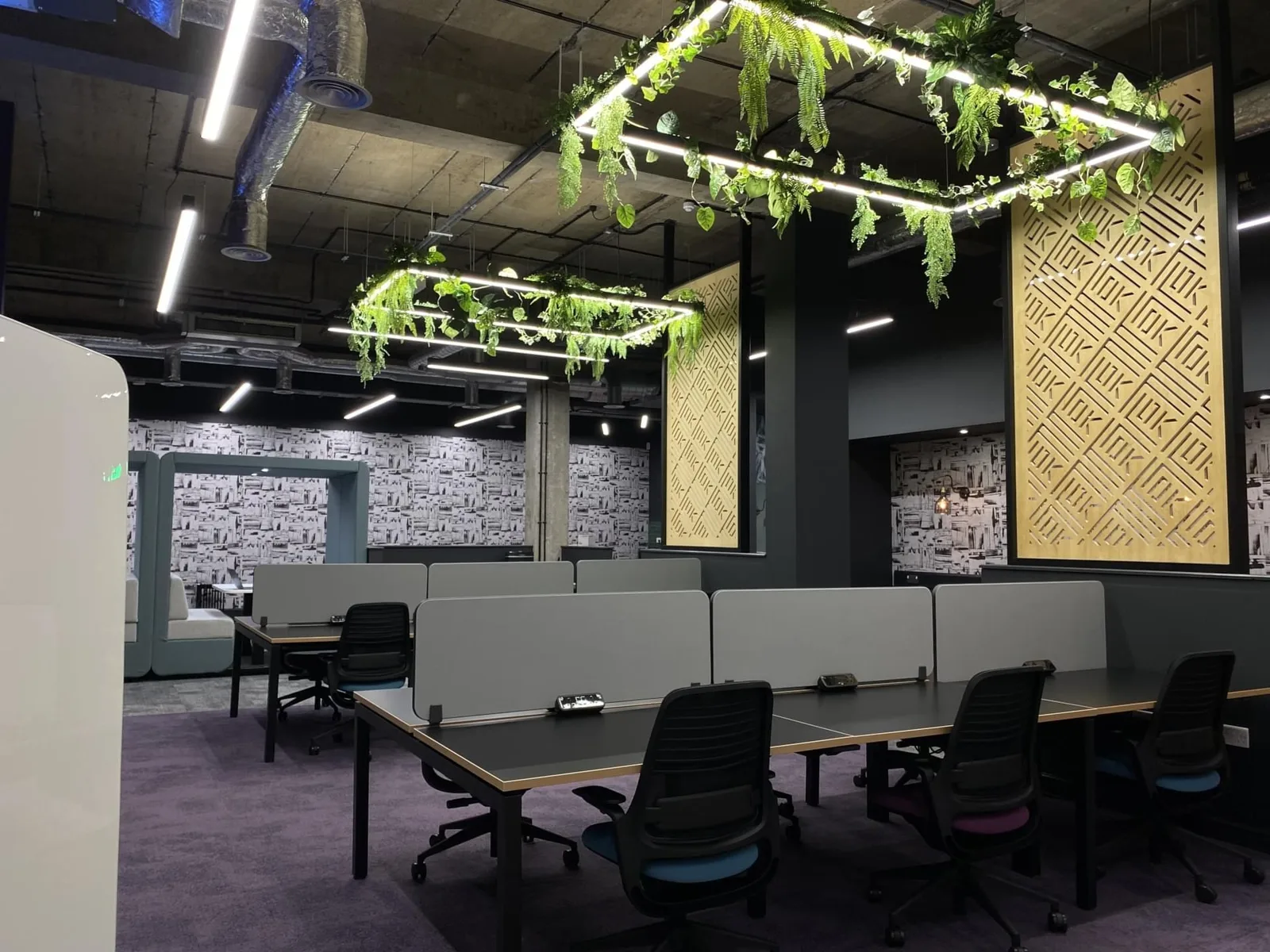 Flok Co-working Space, Open-plan office, Middlesbrough