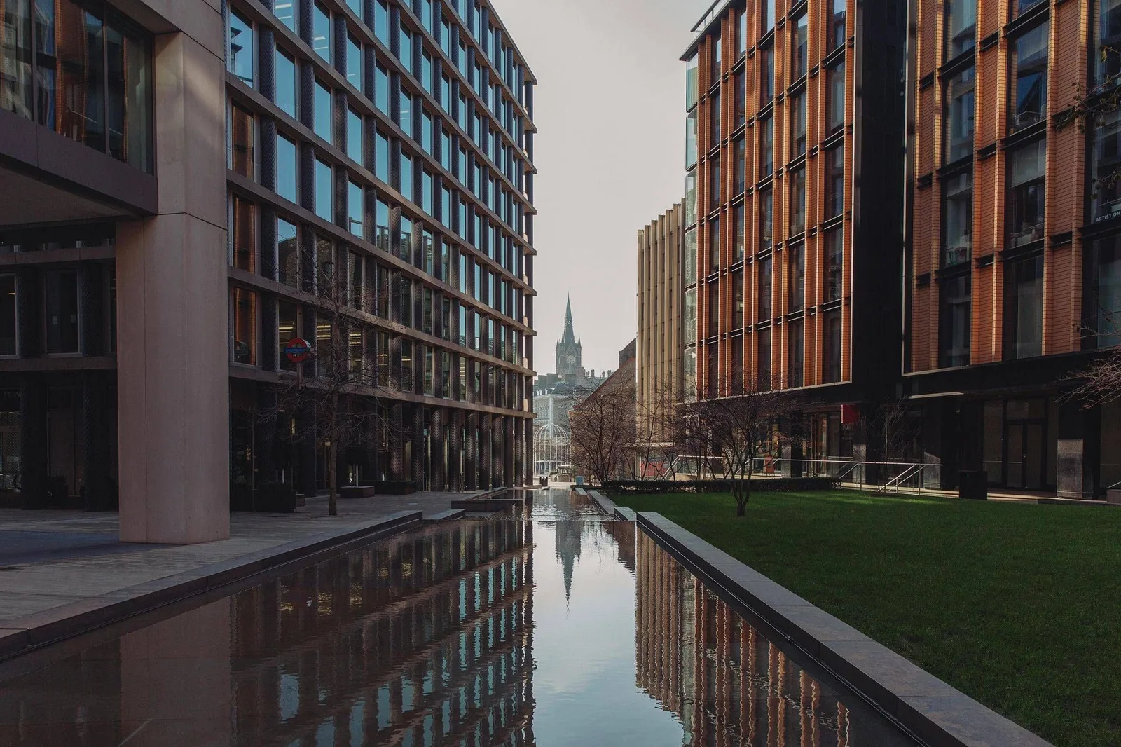 Fora - Gridiron Building, Building facade, London