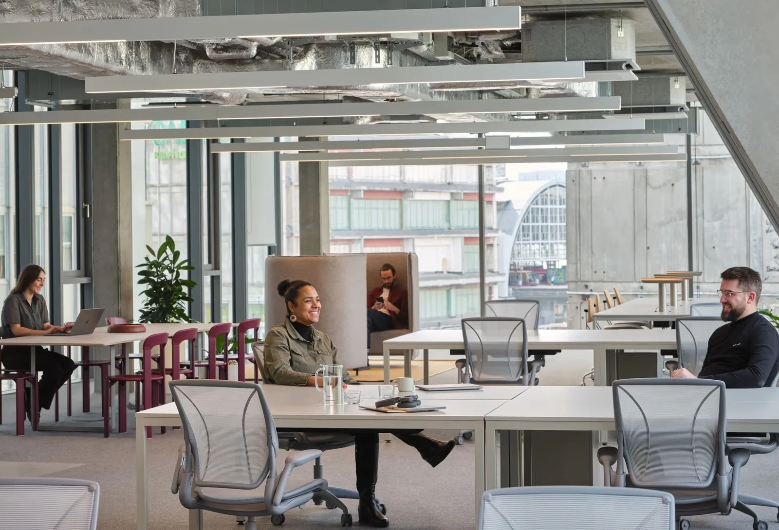 Fora - Oper46, Open-plan office, Frankfurt am Main