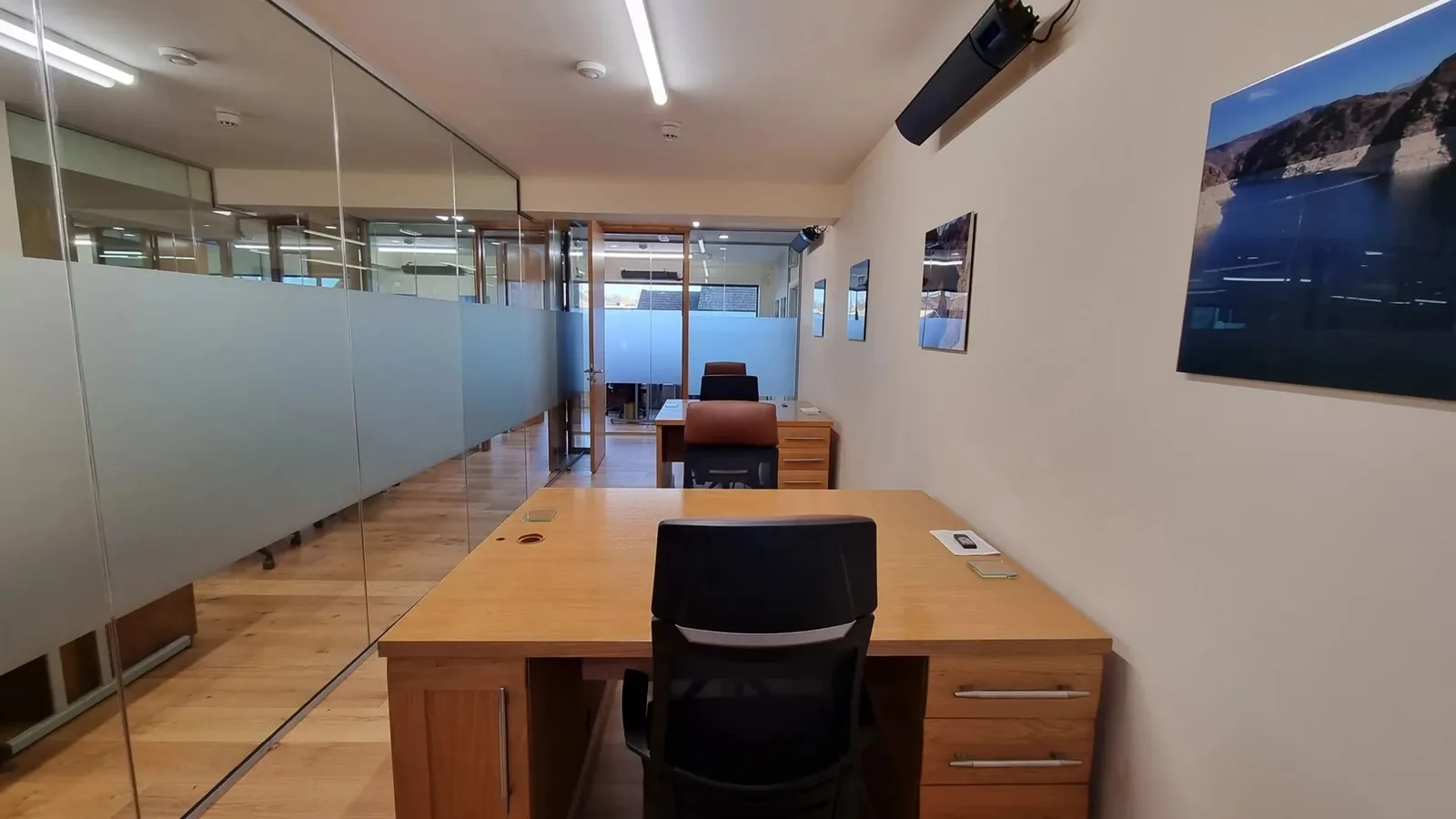 Forest of Dean Serviced Offices, Private office, 2 desks, Lydney