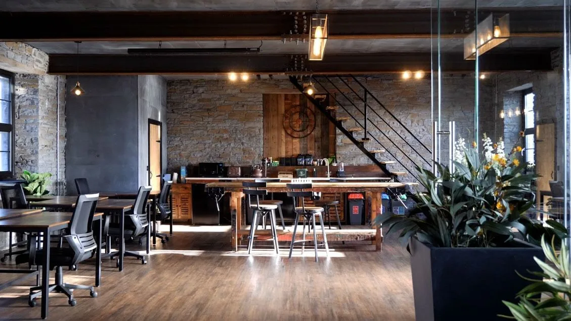 The Foundry Office space, Open-plan office, Swansea