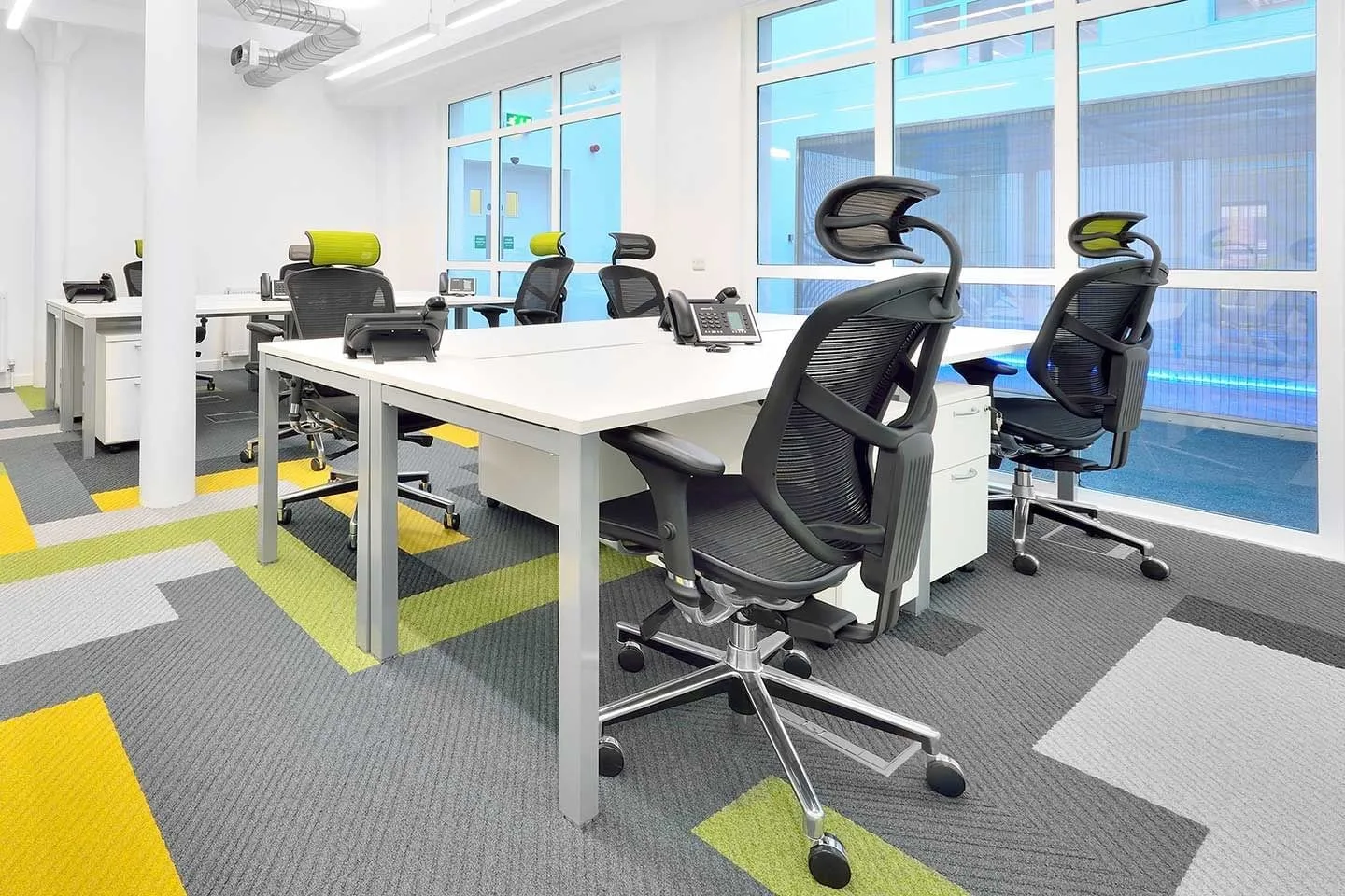 Foxglove Offices, Open-plan office, Edinburgh