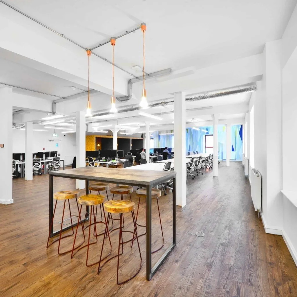 Foxglove Offices, Open-plan office, Edinburgh