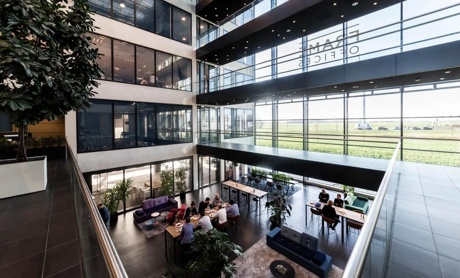 Frame Offices Alphen aan den Rijn, Espace commun, Alphen aan den Rijn