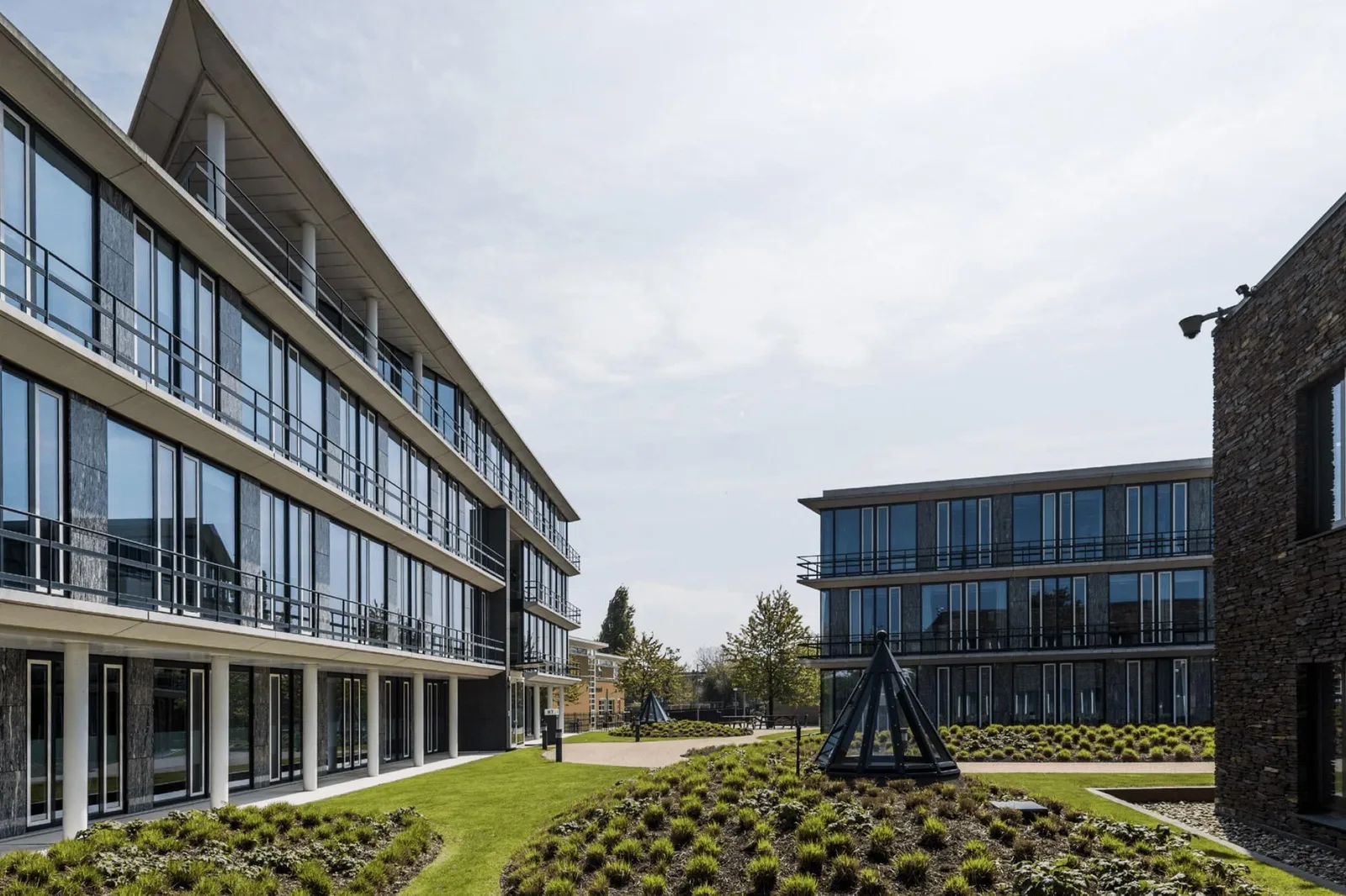 Frame Offices Amsterdam Cuserpark, Building facade, Amsterdam