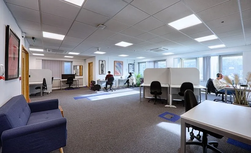 Freedom Works Brighton, Open-plan office, Brighton