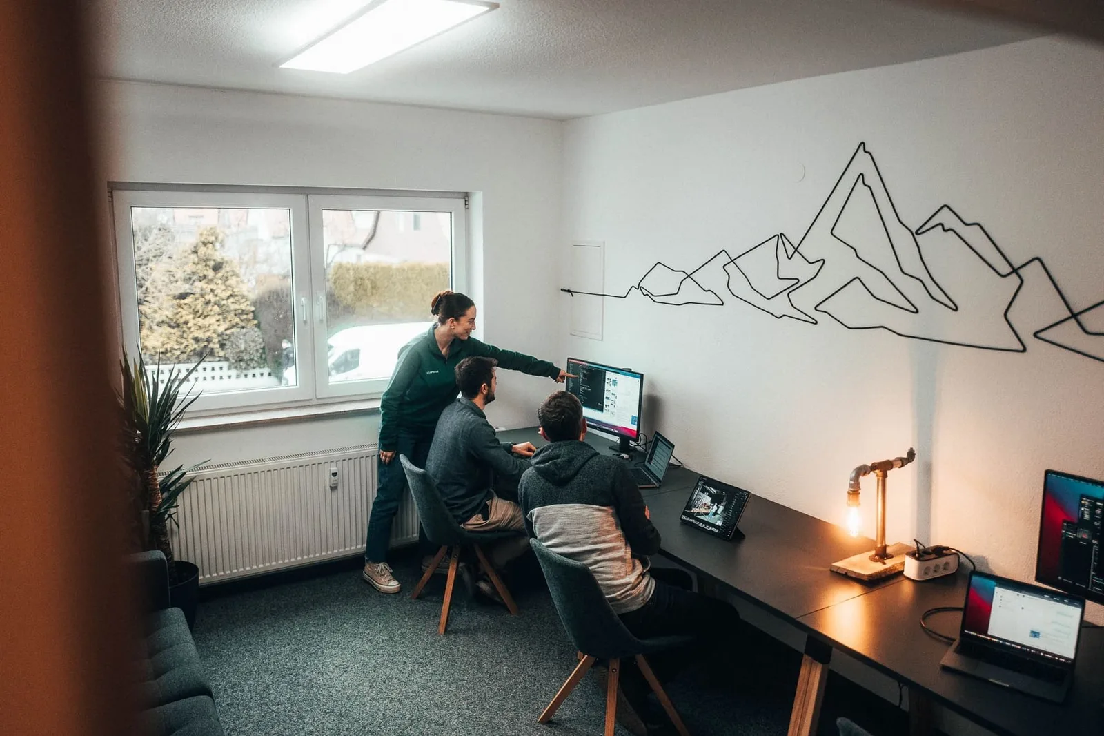 Freiraum, Private office, 3 desks, Laupheim