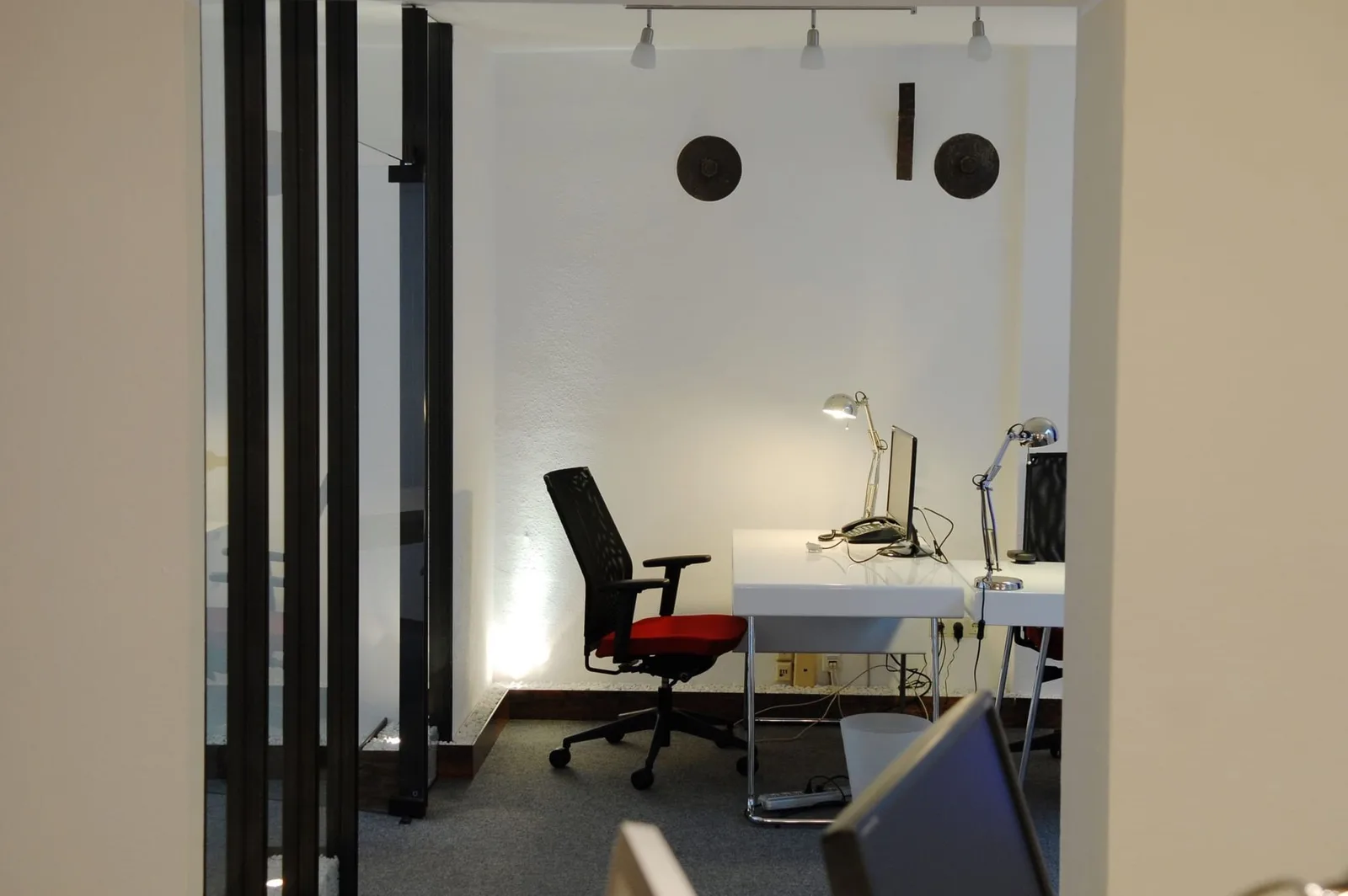 Freunde der Medien, Private office, 2 desks, Hamburg