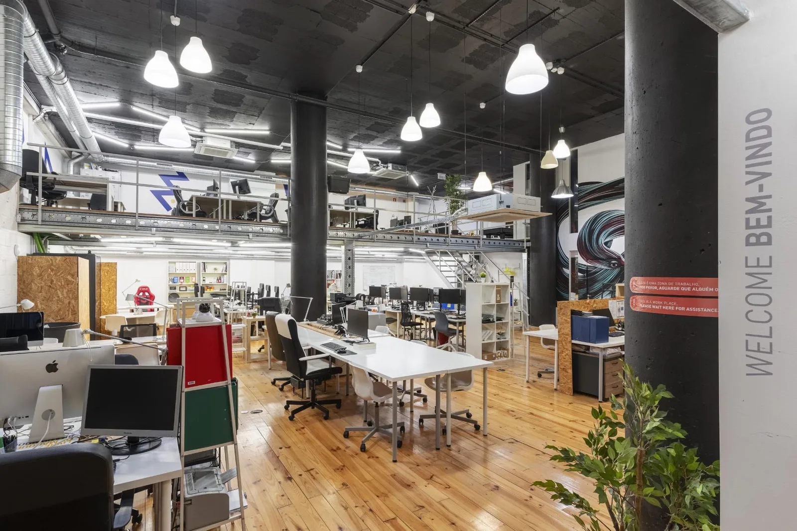 Fusion Cowork, Open-plan office, Aveiro
