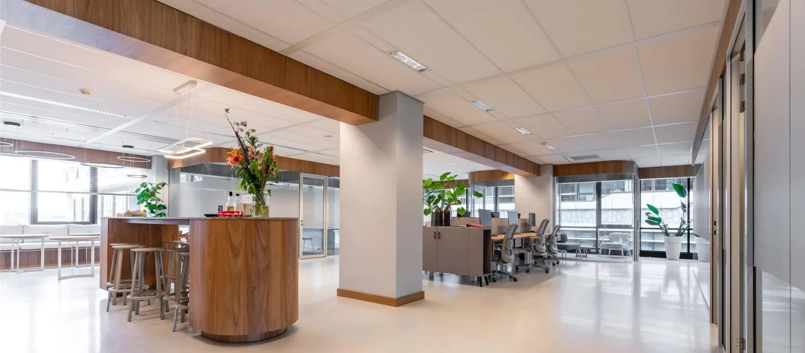 The gardens New Babylon, Open-plan office, The Hague