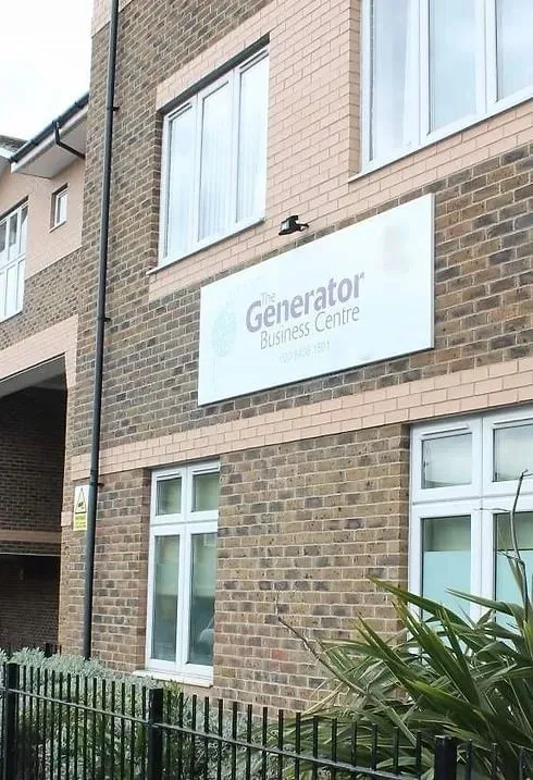 The Generator Business Centre, Building facade, Mitcham