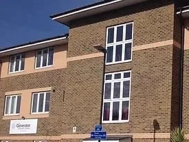 The Generator Business Centre, Building facade, Mitcham