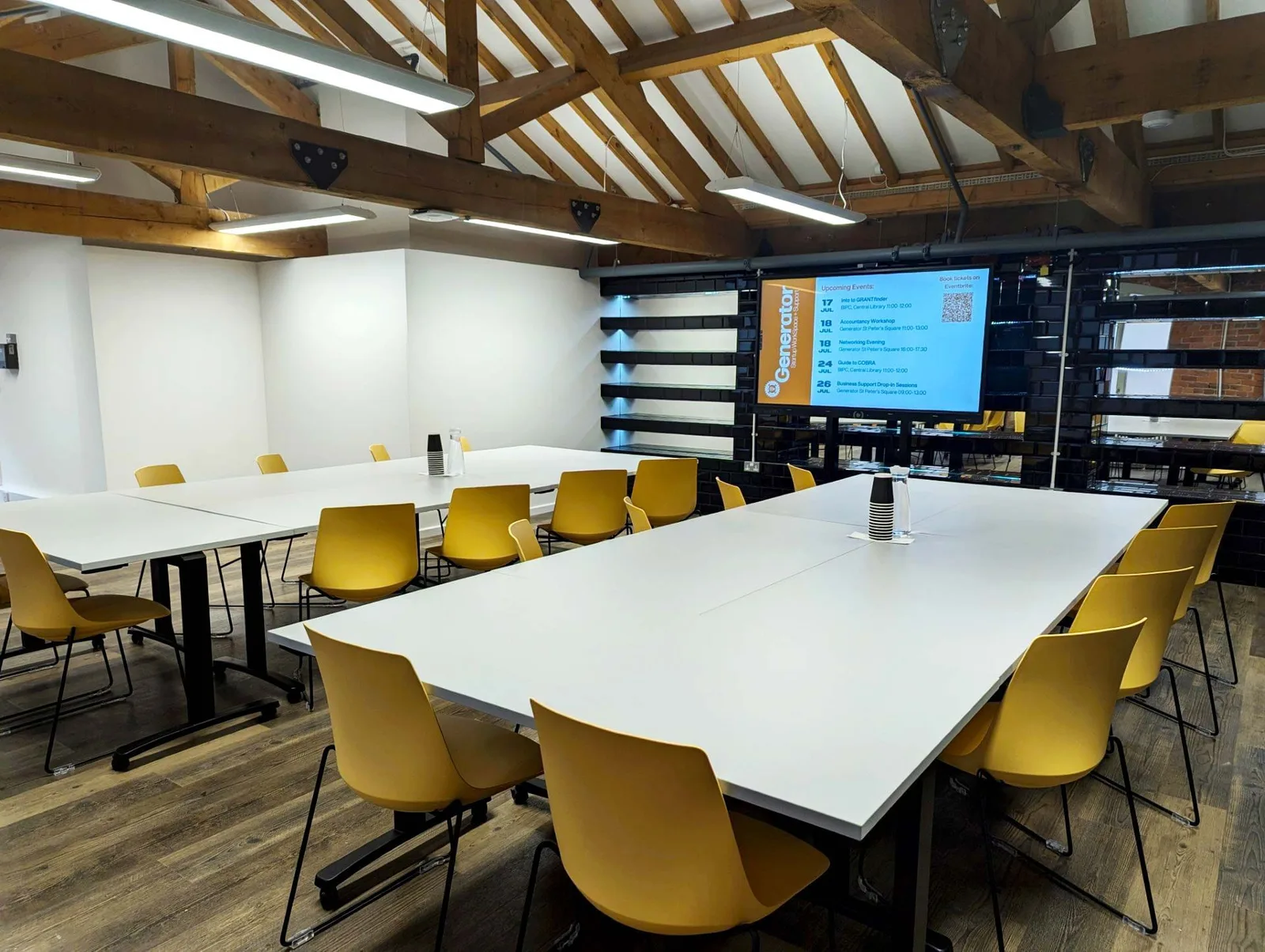 Generator - St Peter's Square, Training room for 18 people, Manchester