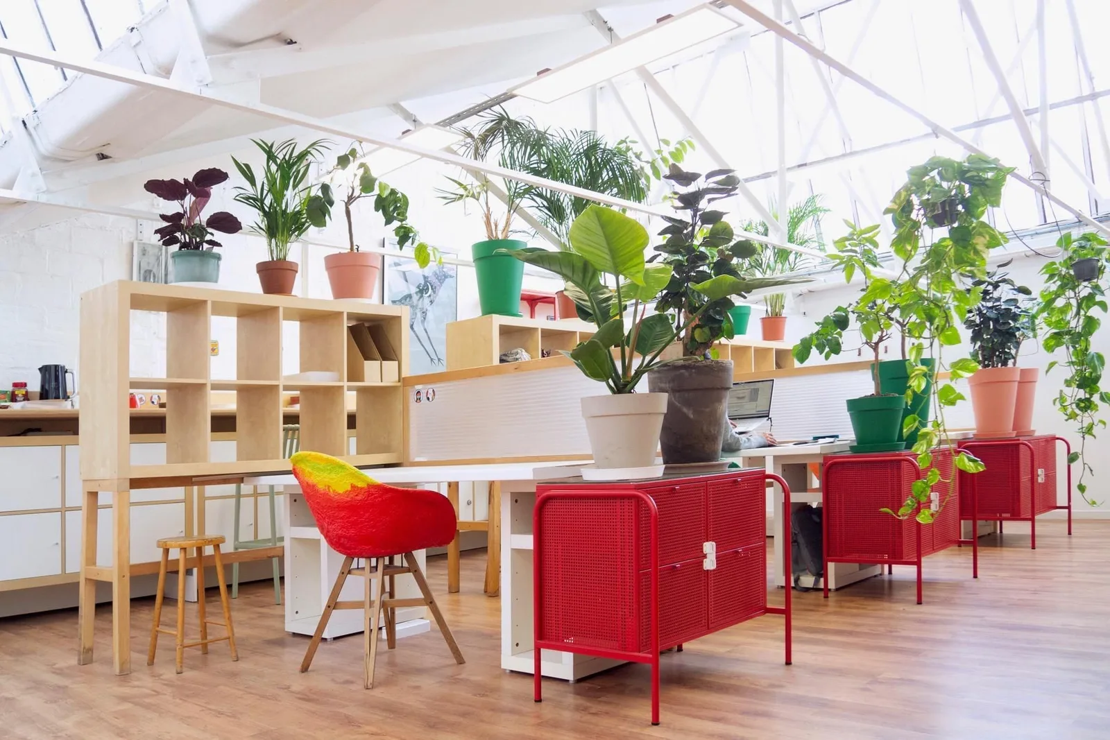 Geobureau, Open-plan office, Montrouge