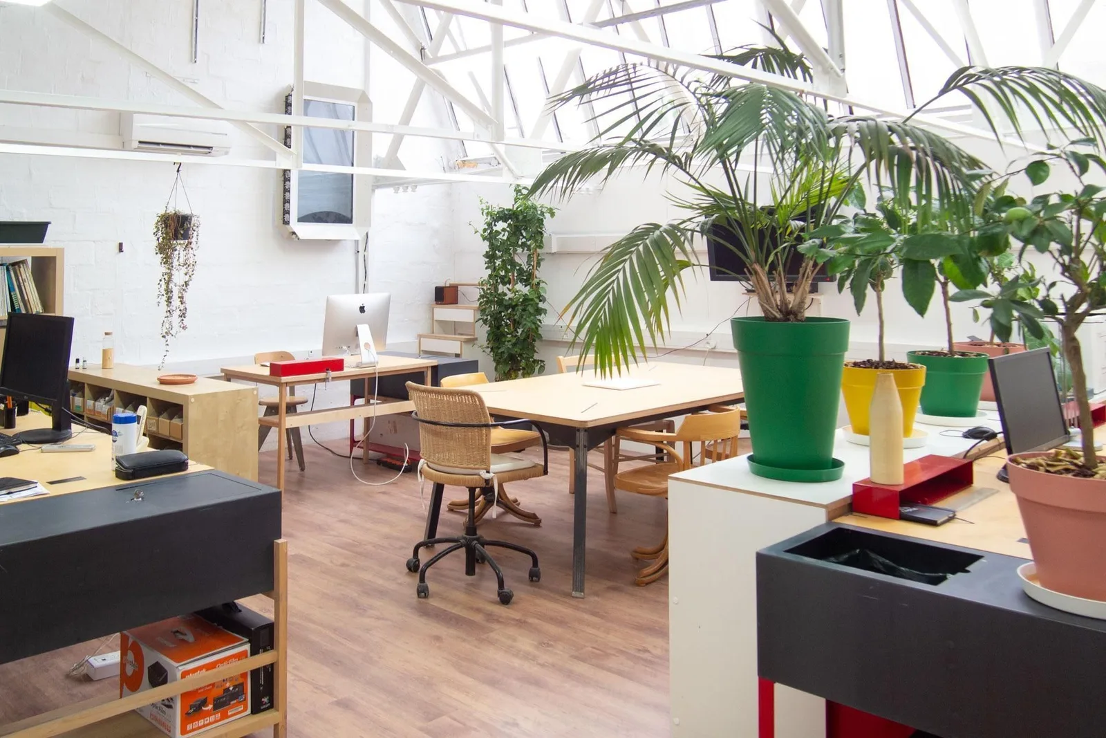Geobureau, Open-plan office, Montrouge