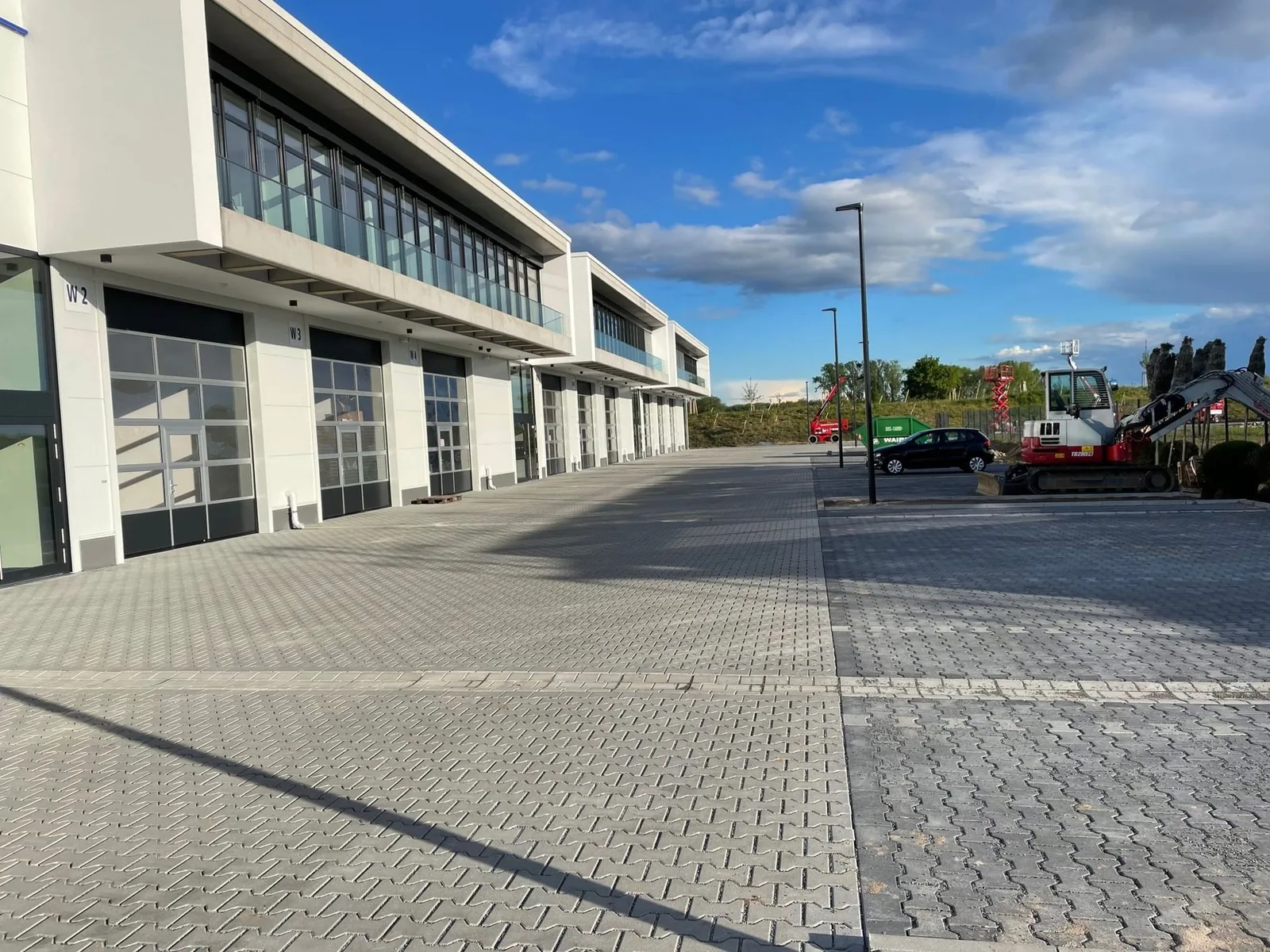 Gewerbepark Bensheim, Building facade, Bensheim