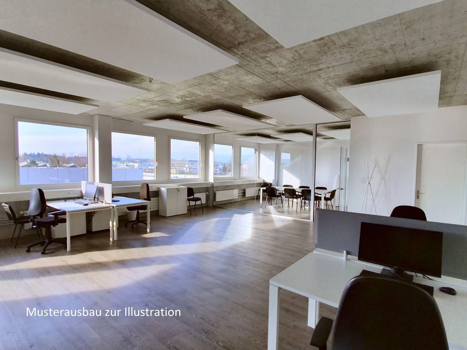 Gewerbepark Rothenburg, Open-plan office, Rothenburg