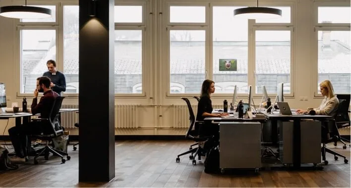 Ginetta Workspace, Open-plan office, Zurich