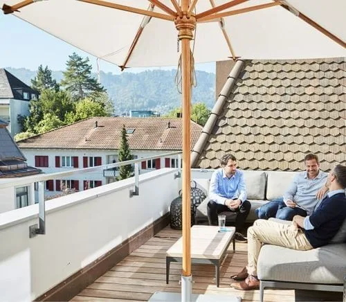 Ginetta Workspace, Terrace and outdoor space, Zurich