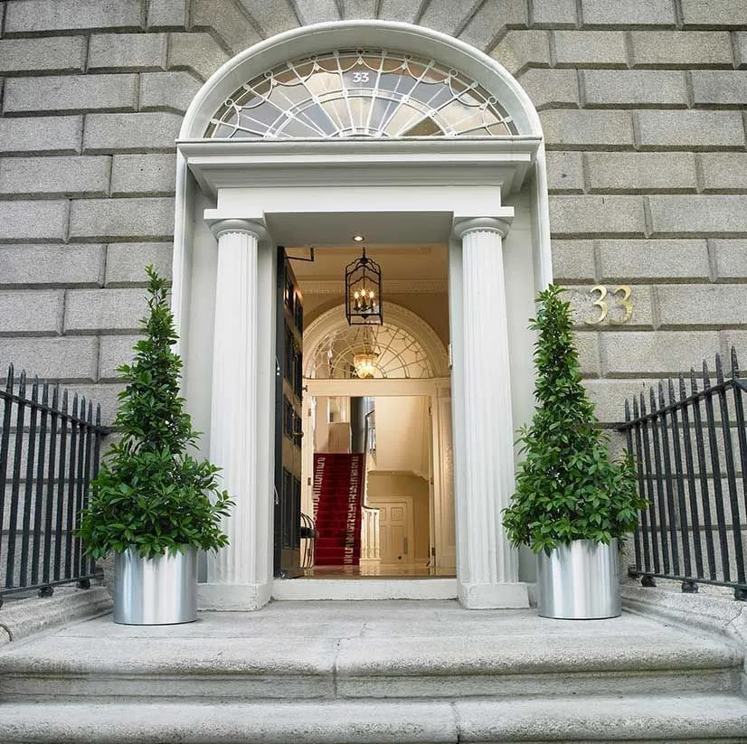 Glandore 33 Fitzwilliam Square, Building facade, Dublin