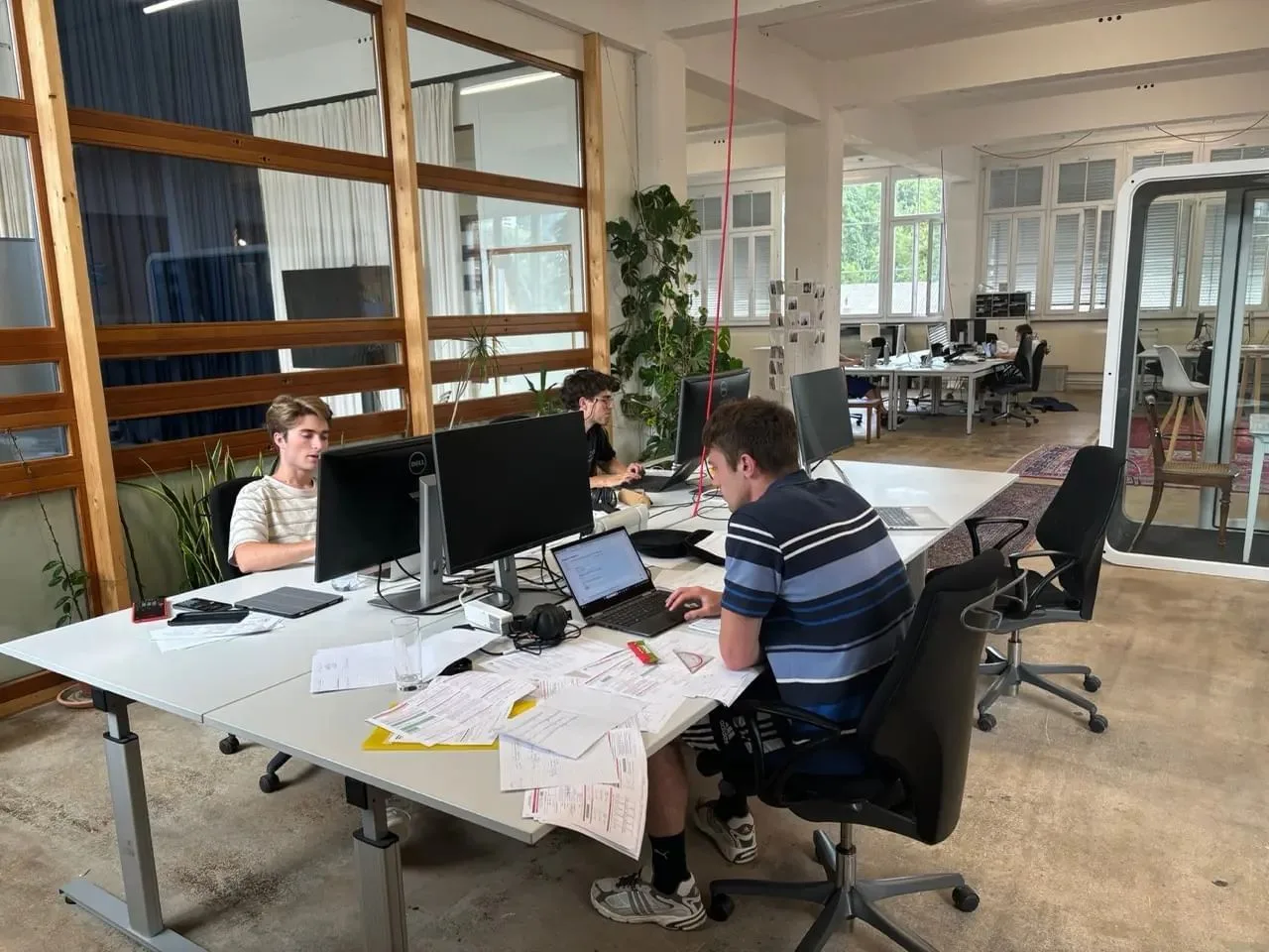 Gloria Coworking Lenzburg, Großraumbüro, Lenzburg