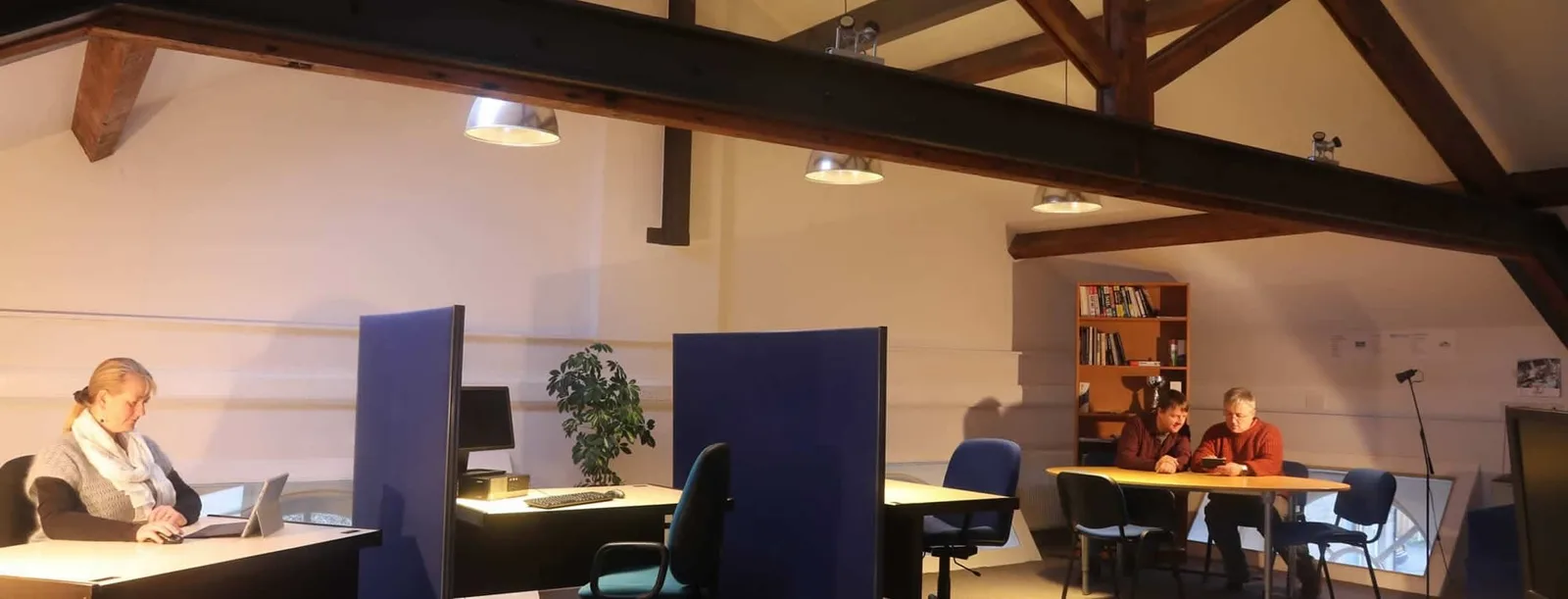 Glossop Gasworks Workspace, Open-plan office, Glossop
