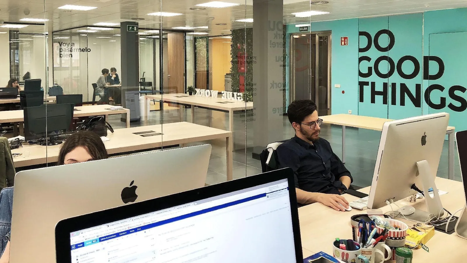 Gluework, Open-plan office, Madrid