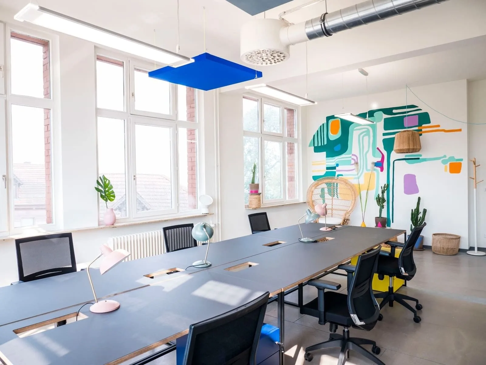 GoodSpaces B_Fabrik, Open-plan office, Heidelberg