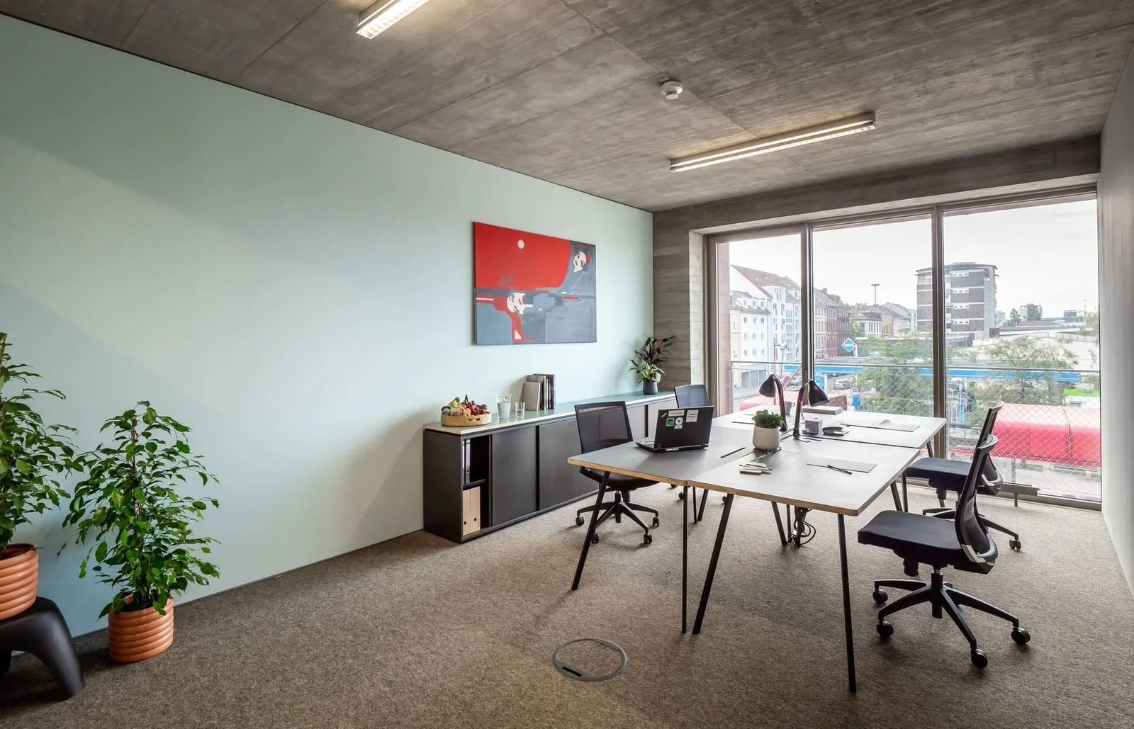  GoodSpaces DockDrei , Private office, 4 desks, Mannheim
