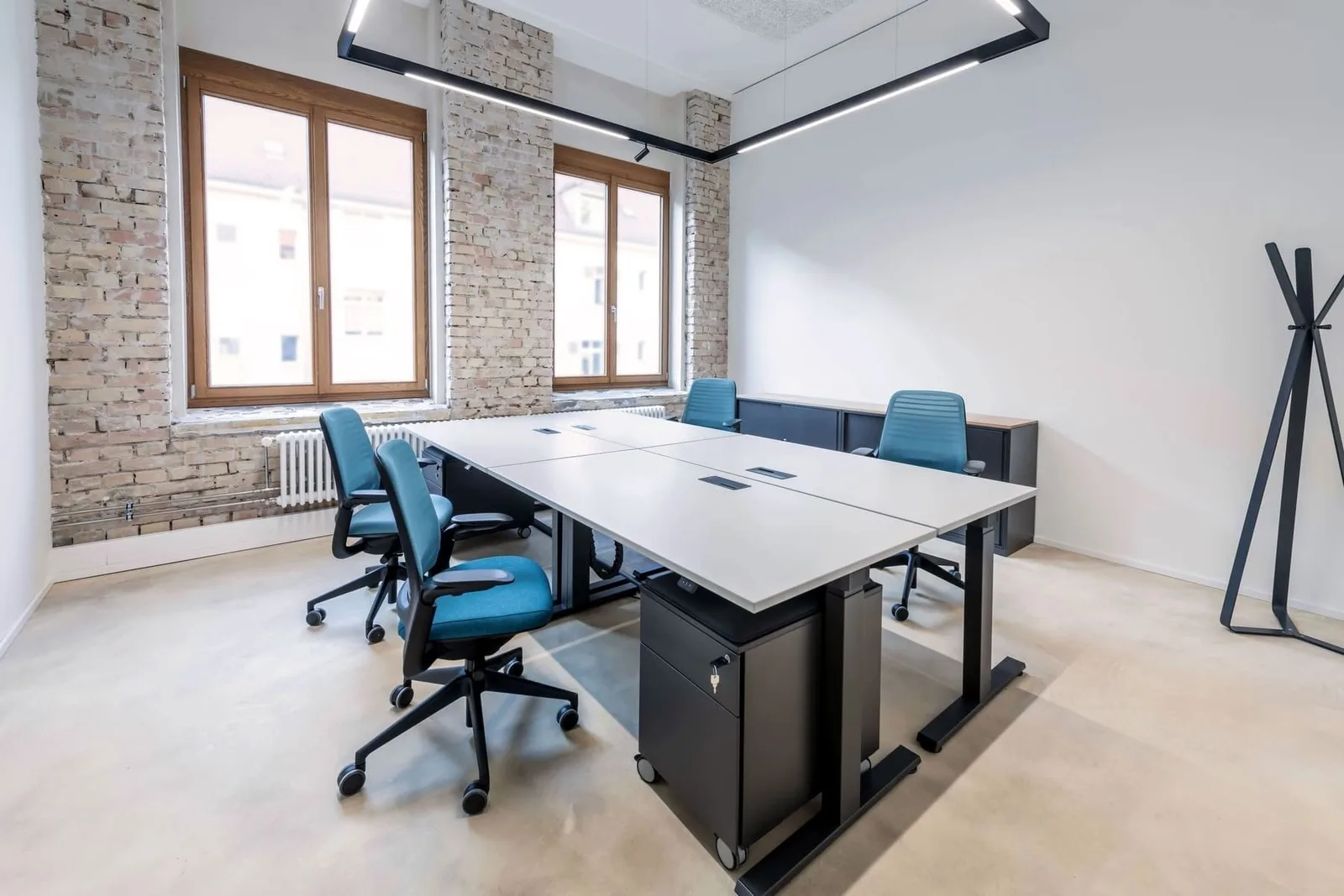 GoodSpaces SteamWork, Privatbüro mit 4 Arbeitsplätzen, Karlsruhe