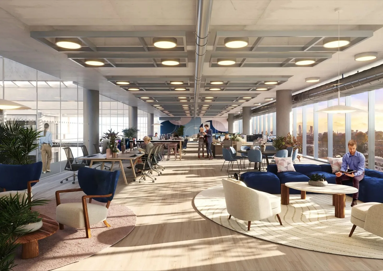 GPE - Woolyard, Open space, Londres