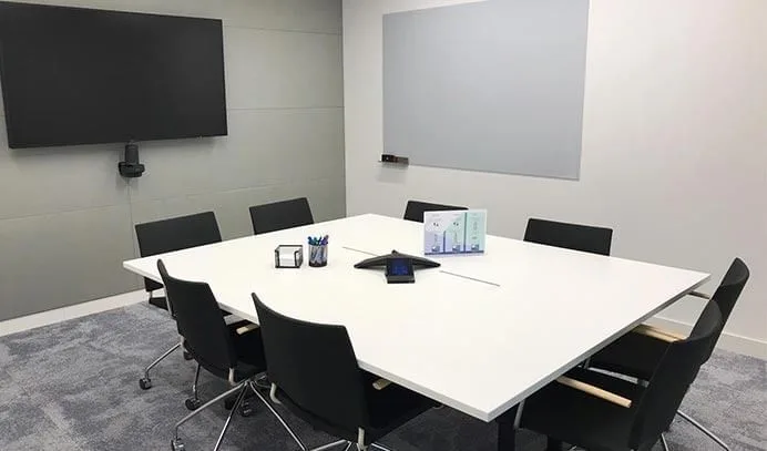 Grassroots Workspace, Meeting room for 8 people, Oxford