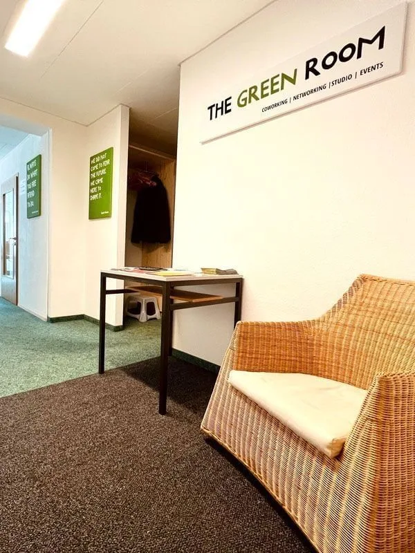 The Green Room Coworking, Reception, Marktoberdorf