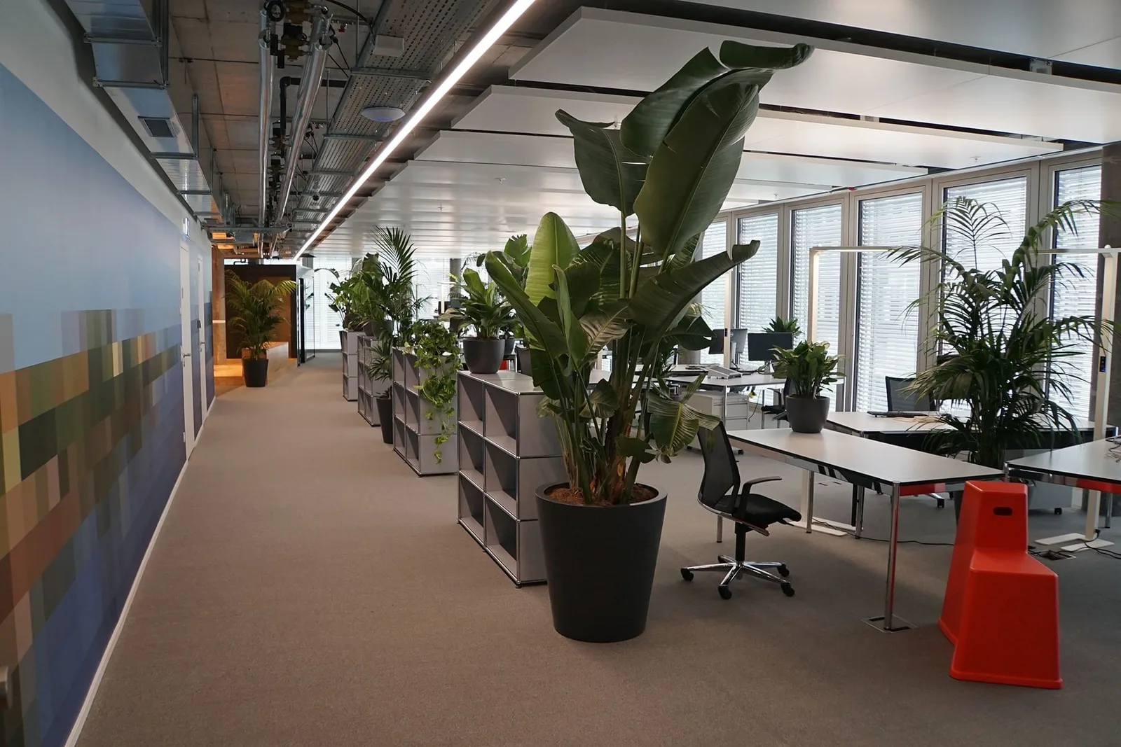 Greencity Coworking, Open-plan office, Zurich