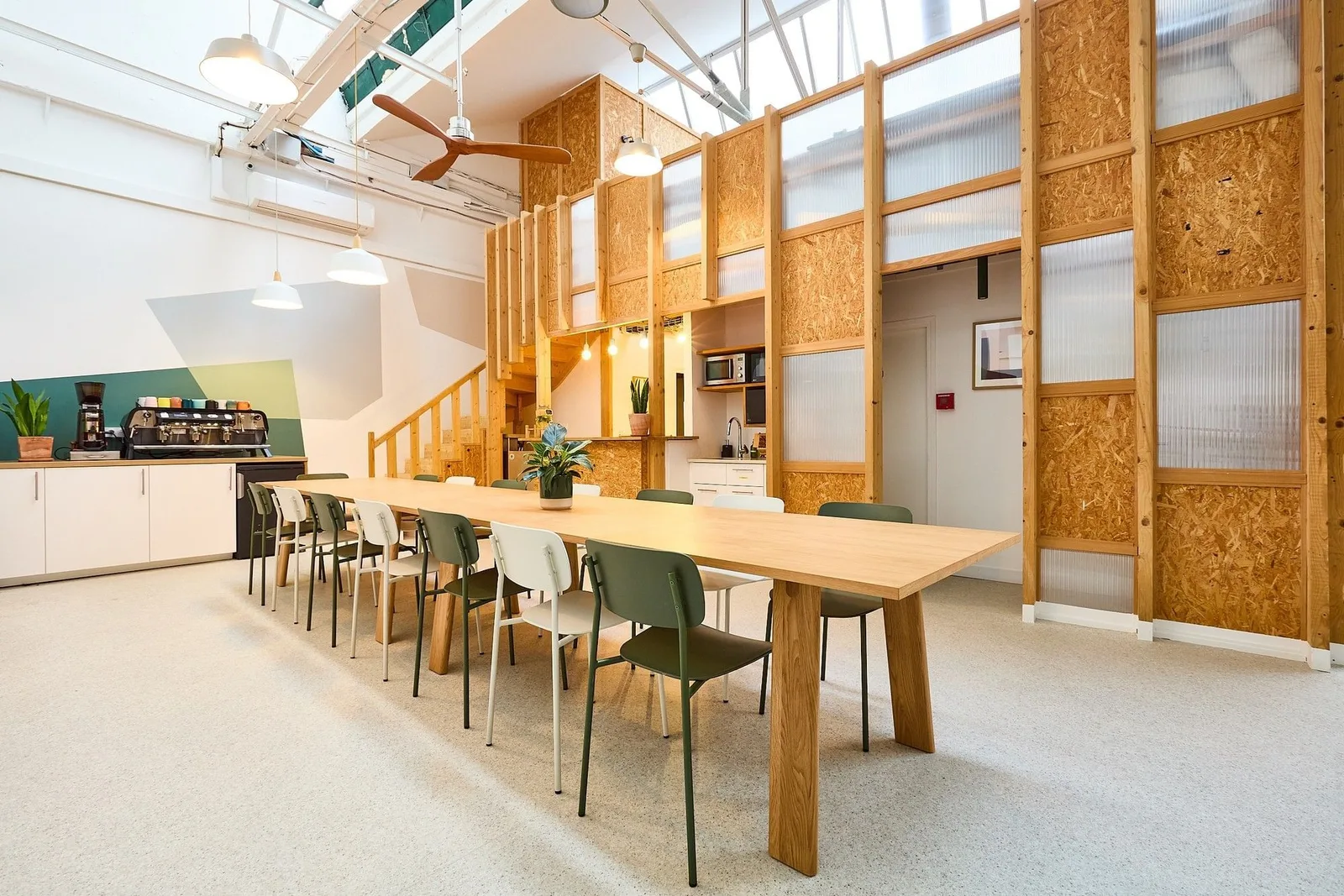 Greenspace Coworking, Cafeteria, Paris 11e