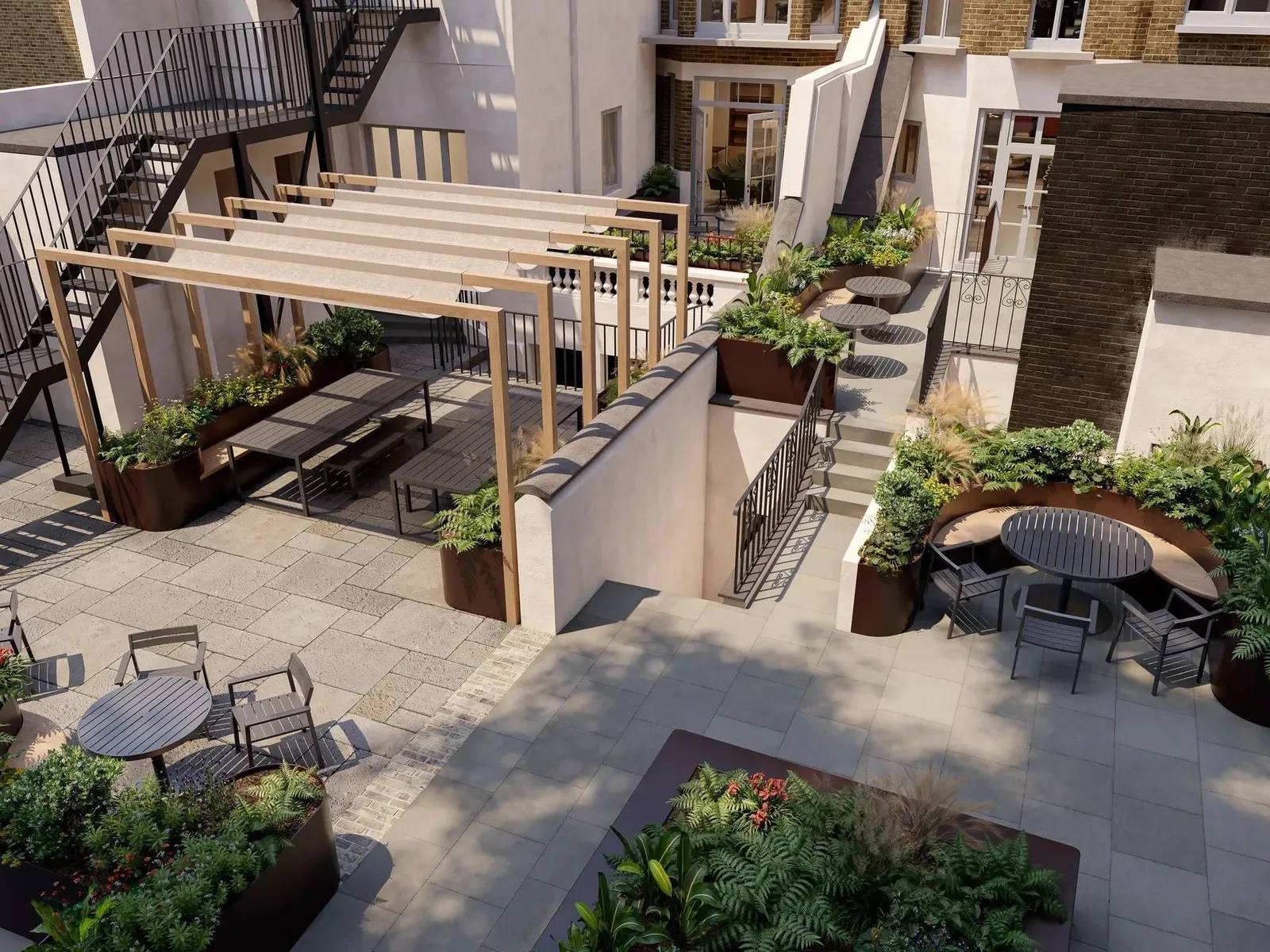 Grosvenor - 67 Grosvenor Street, Terrace and outdoor space, London