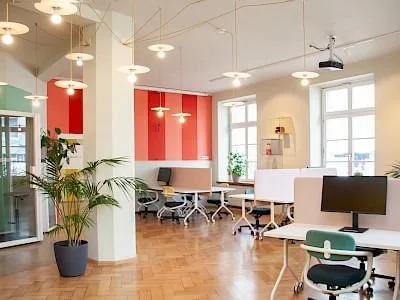 Grünhof Coworking - Augustinerplatz, Open-plan office, Freiburg im Breisgau
