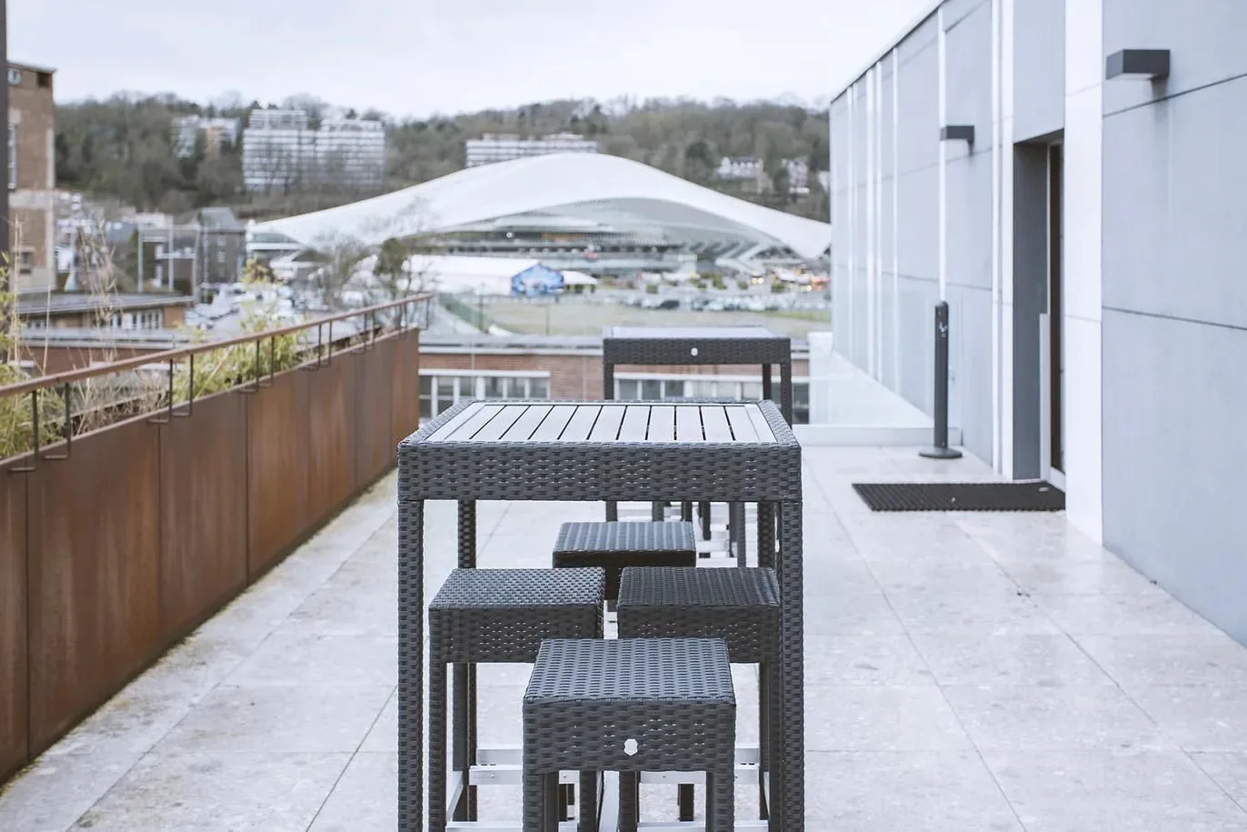 Guillemins Business Center, Terras en buitenruimte, Luik