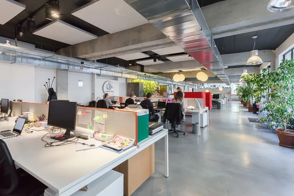 Le Gymnase d'Aligre, Open-plan office, Paris 11e