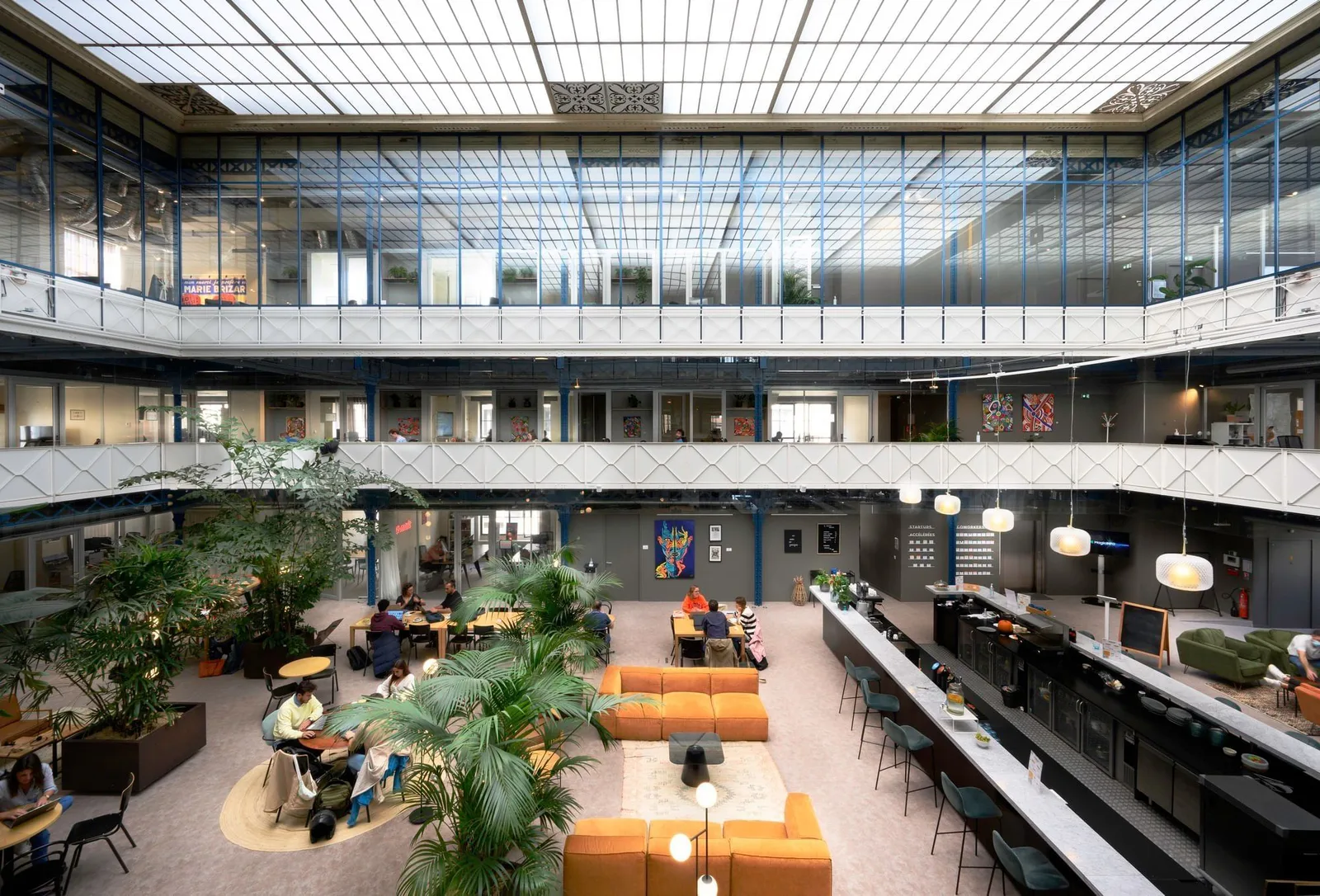 Halle Héméra, Coworking space, Bordeaux
