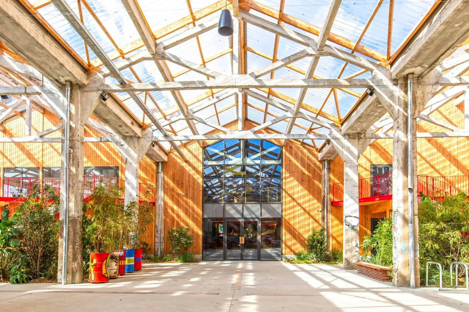 Les Halles de la Cartoucherie, Gemeinschaftsbereich, Toulouse