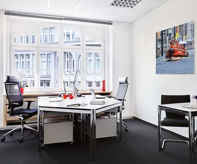 Hamburg Business Center Hanse-Viertel, Private office, 3 desks, Hamburg