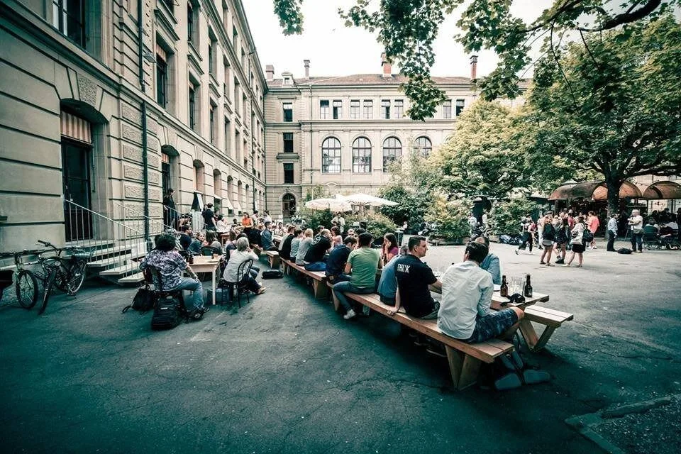 Der Hauptsitz, Terrace and outdoor space, Bern