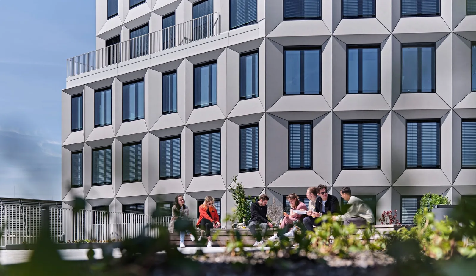 Heimeran Westend Büros, Terrasse und Außenbereich, München