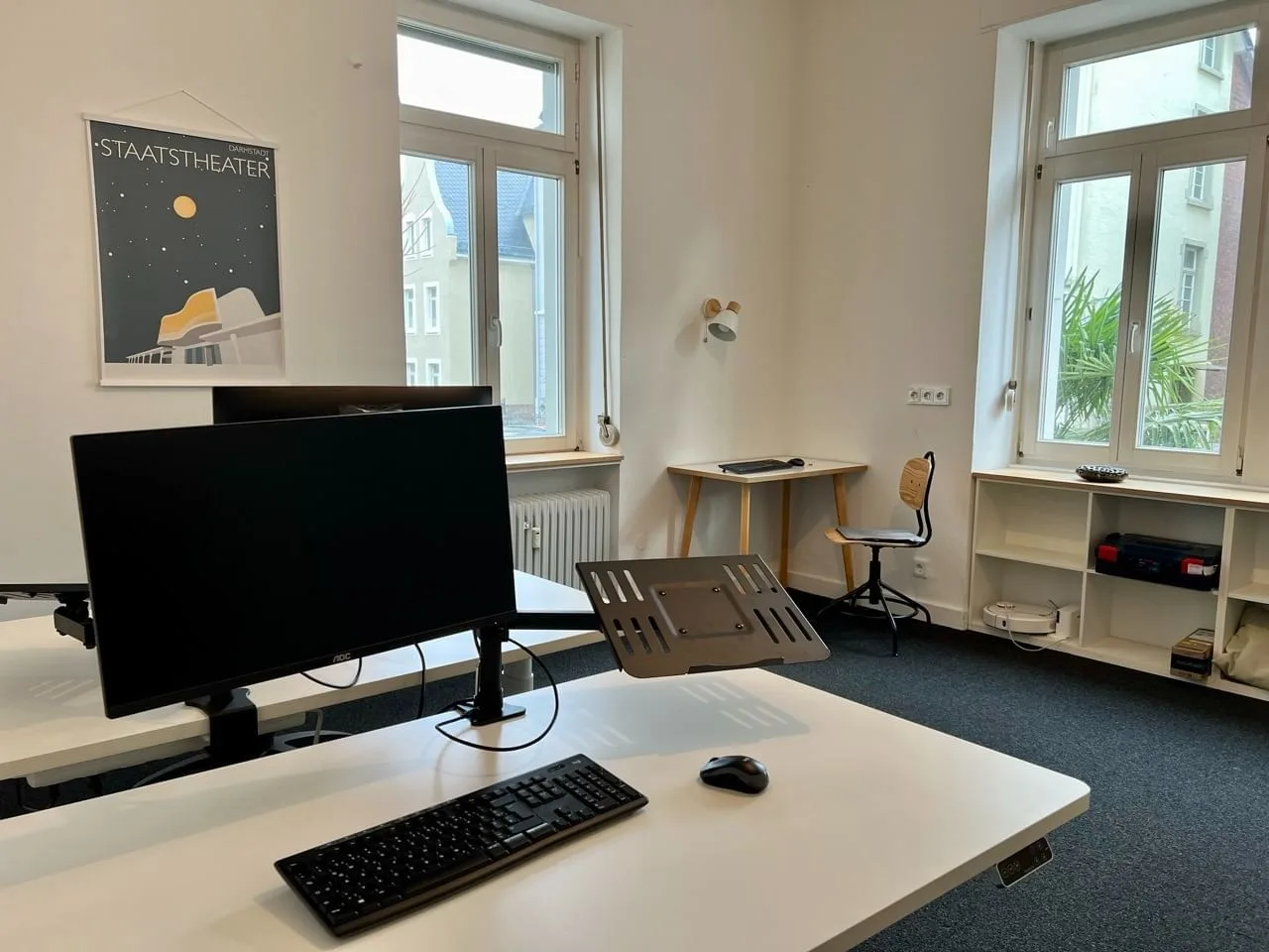 HeinerHub CoWorking Darmstadt, Privatbüro mit 3 Arbeitsplätzen, Darmstadt