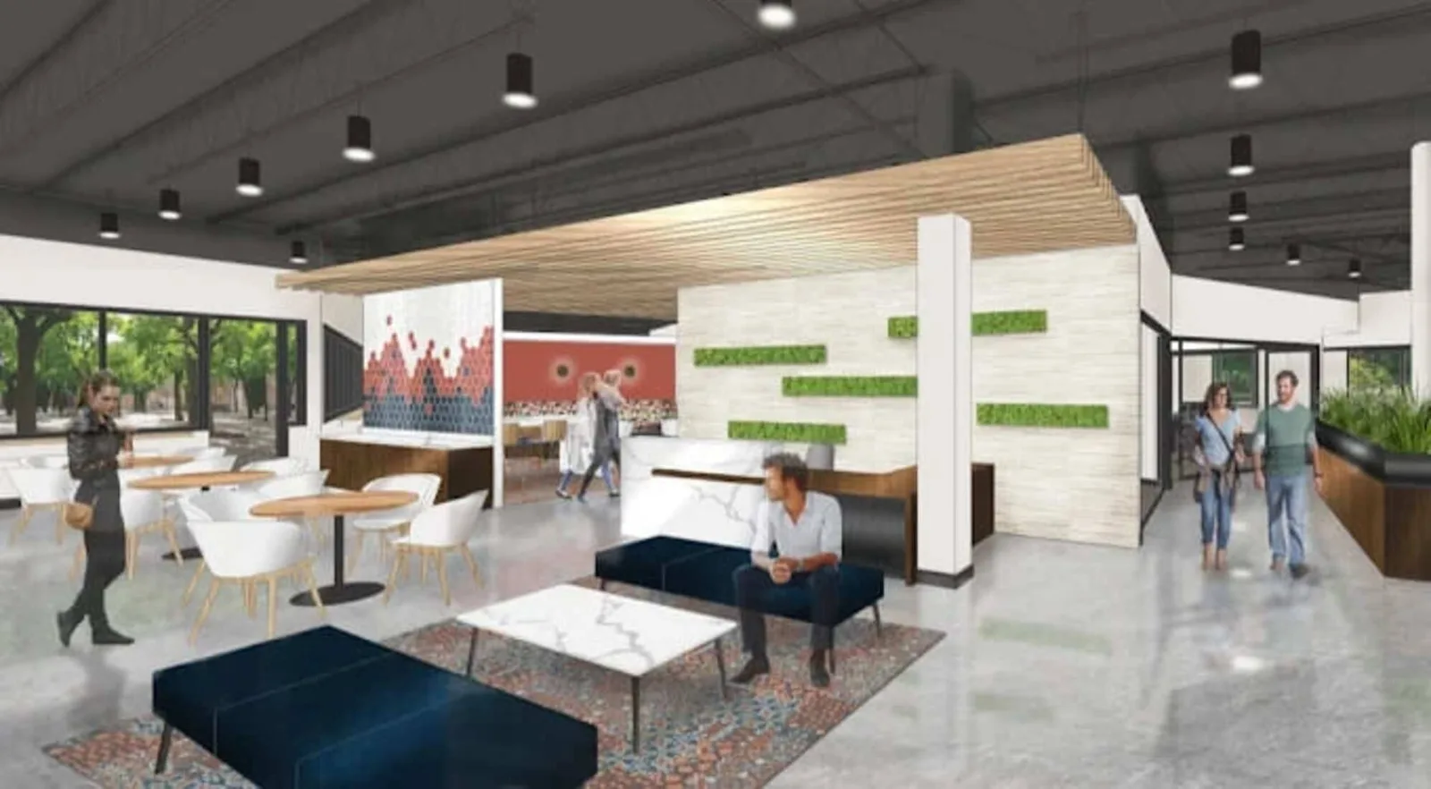 Hexa Coworking, Reception, Richardson, TX